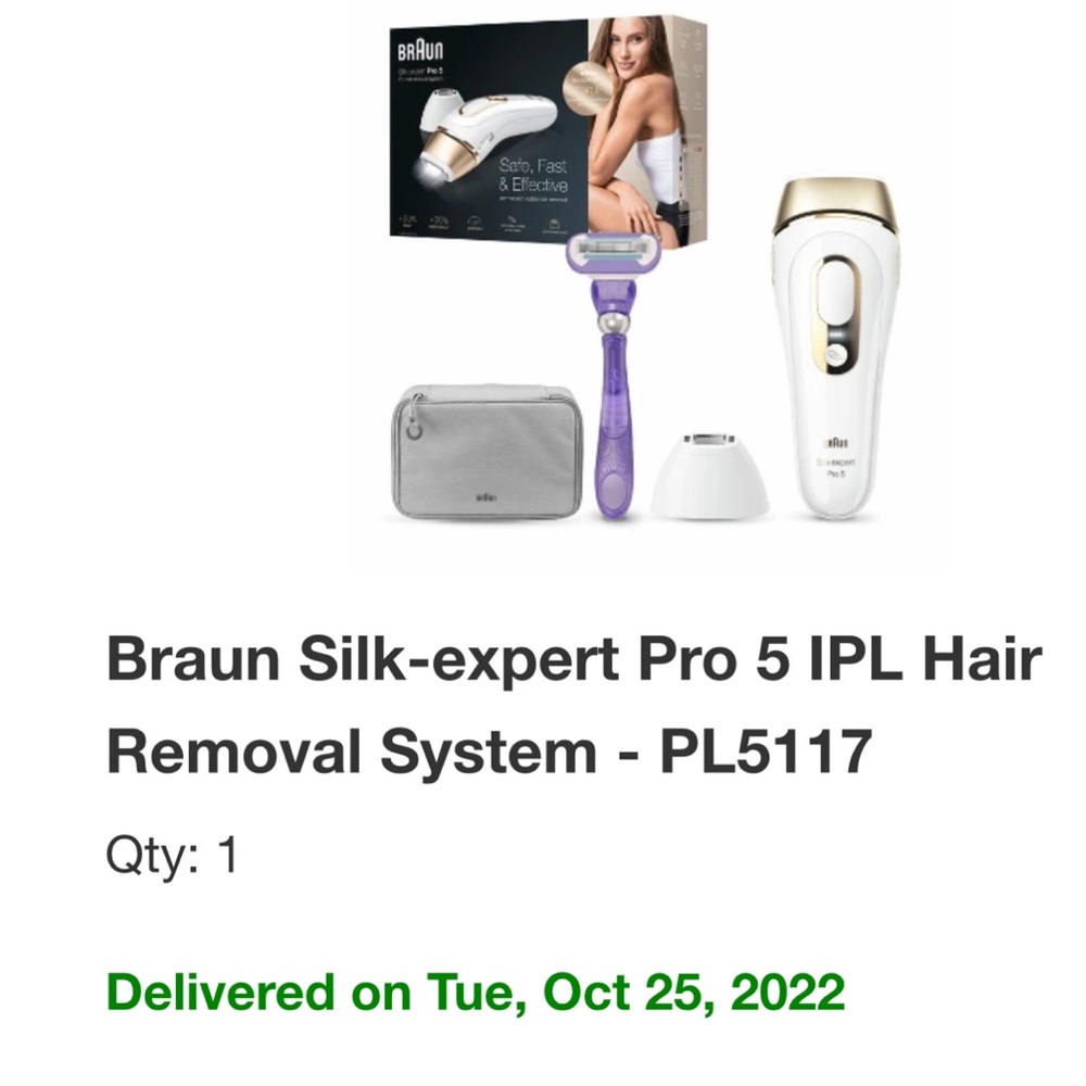 Braun silk-expert pro 5 ipl hair removal